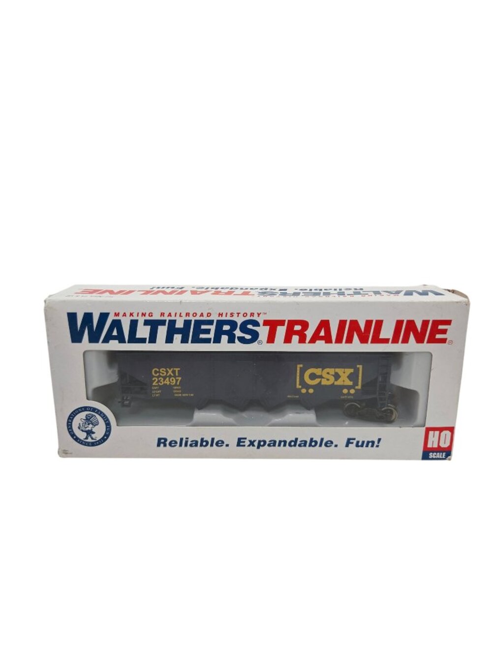 Walthers Trainline HO Scale CSX Hopper Car CSXT 23497 Model Train NIB Railroad